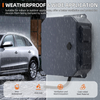 Outdoor Electrical Box with Cooling Fan 400x300x200mm IP65 Waterproof Metal Enclosure