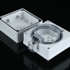 IP66 Rated 1 Gang Outlet with RCD Protection for Gardens