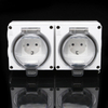 dual german sockets