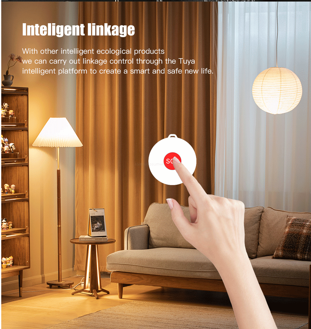 Inteligent linkage With other intelligent ecological productswe can carry out linkage control through the Tuyaintelligent platform to create a smart and safe new life.