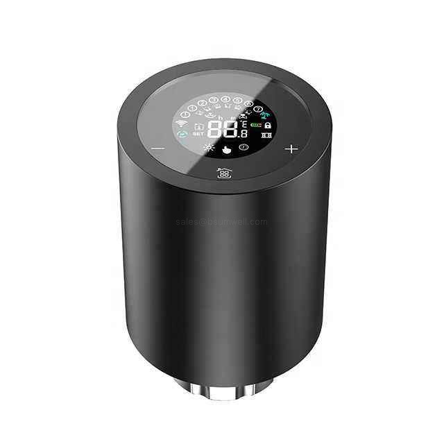 Tuya Wireless Smart Radiator Valve ZigBee 3.0 LCD Touch APP Control Heating Thermostat