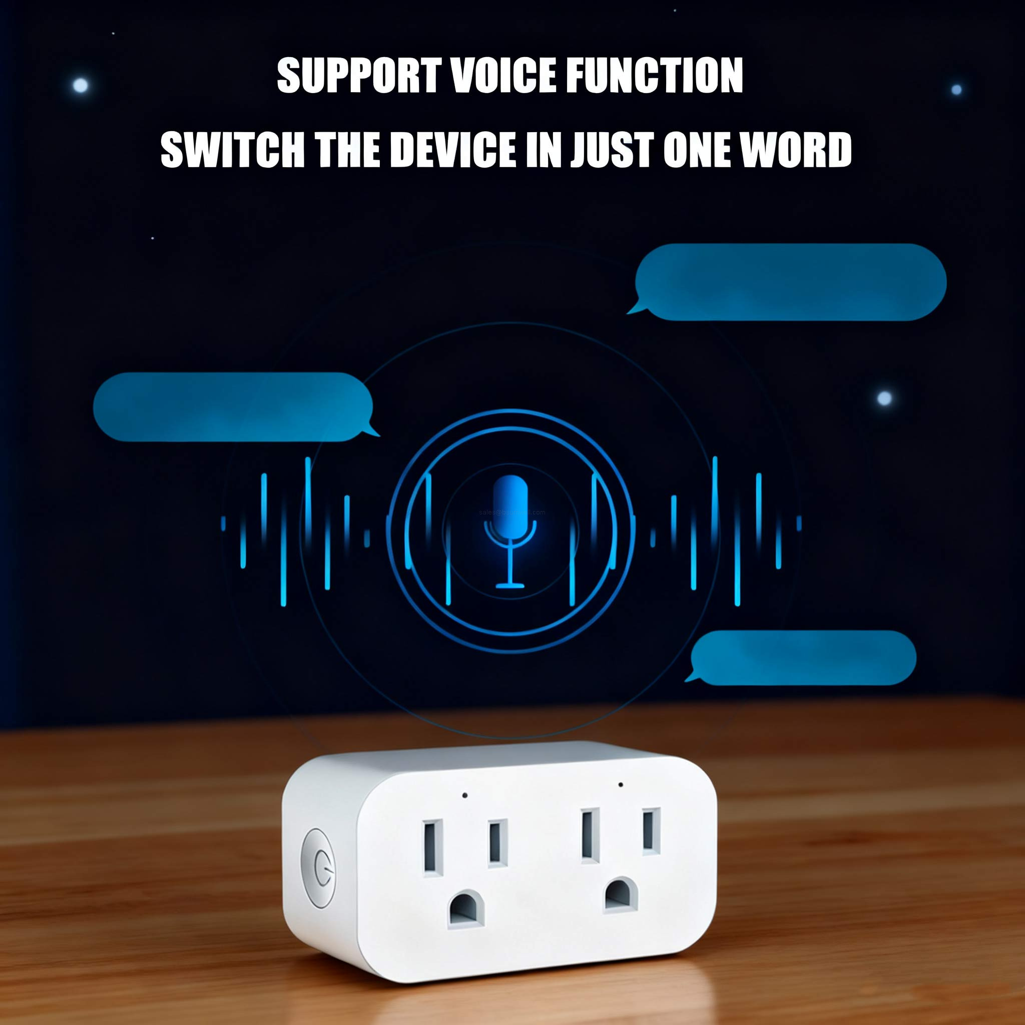 110v us Wifi Socket voice control
