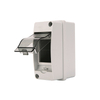  IP65 Plastic Enclosure Circuit Breaker Electrical Panel Box Surface Mount MCB Consumer Unit with Internal DIN Rail and Transparent Window