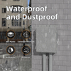 Outdoor Enclosure 16x11x6 Waterproof Junction Box Vented WiFi Project Case with 12V Cooling Fan