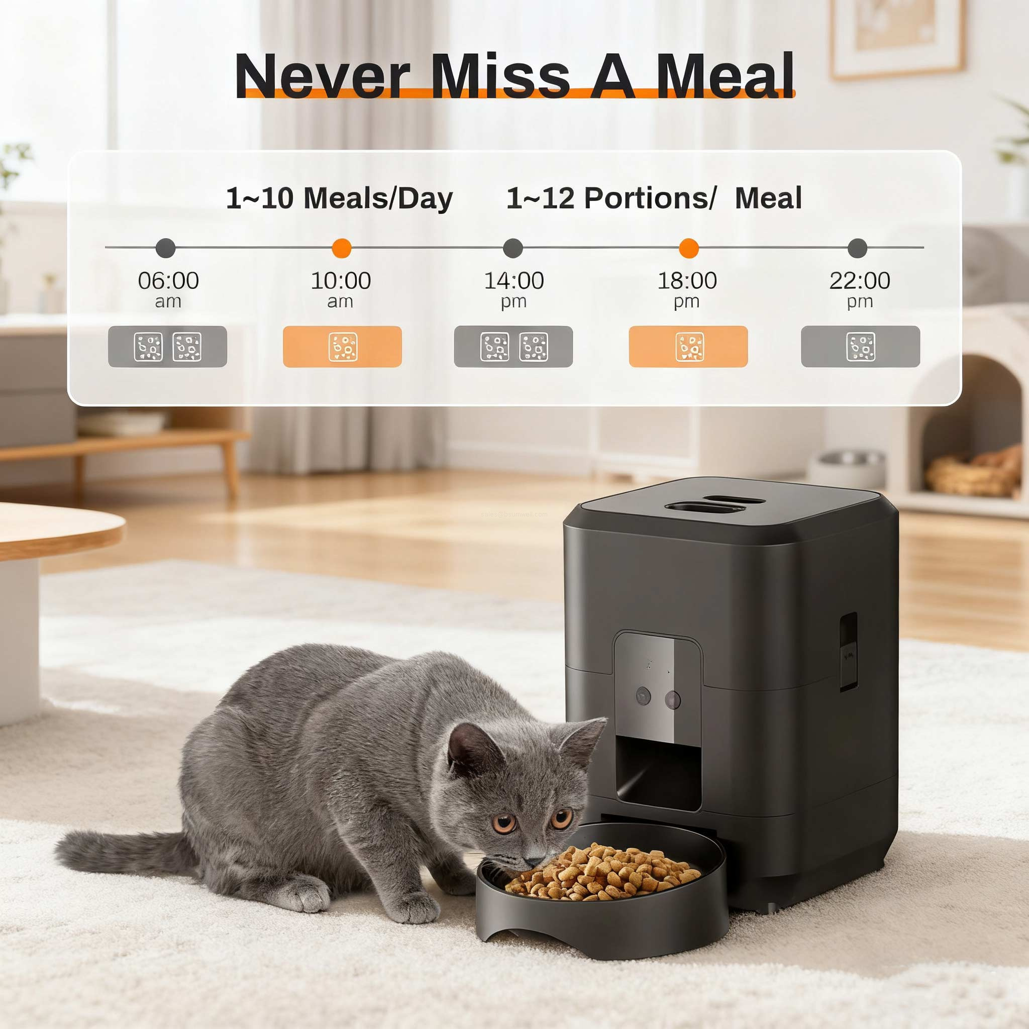 WiFi cat Dog Dry Food Dispenser