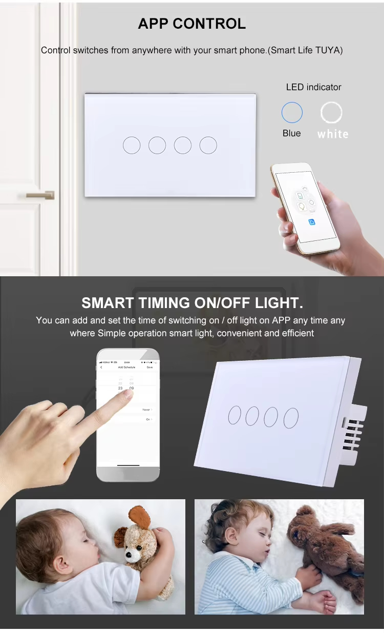 APP CONTROL SMART TIMING ON/OFF LIGHT
