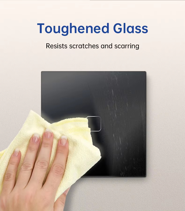 Toughened Glass Resists scratches and scarring