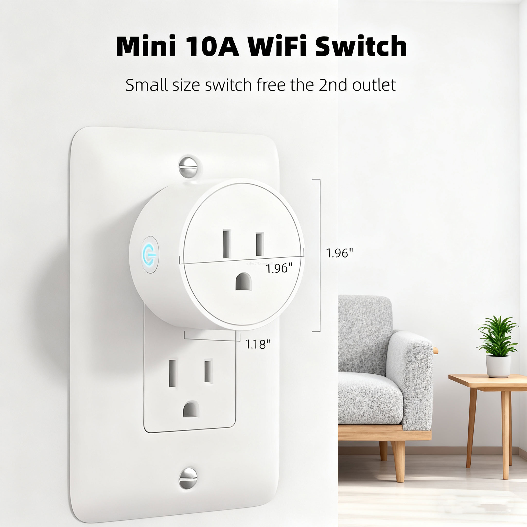 us mini wifi smart plug