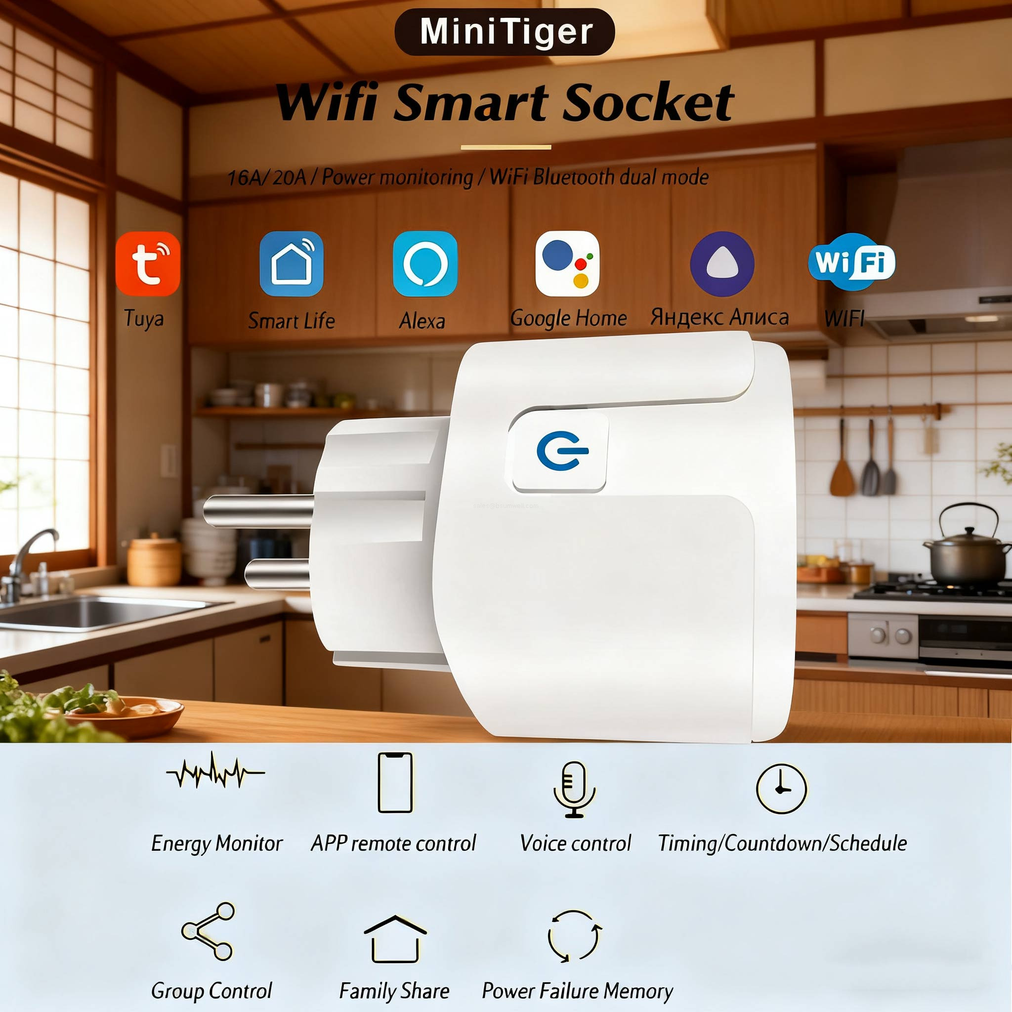 smart plug with power failure memory