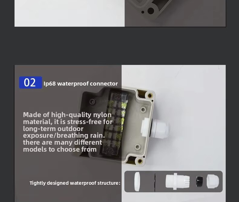 02 lp68 waterproof connector