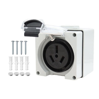 Heavy duty generator electrical box
