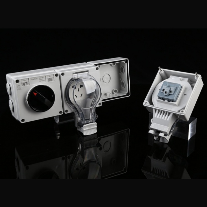 heavy-duty power outlet construction site power socket