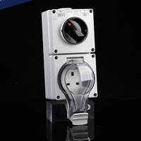 IP66 socket with switch UK