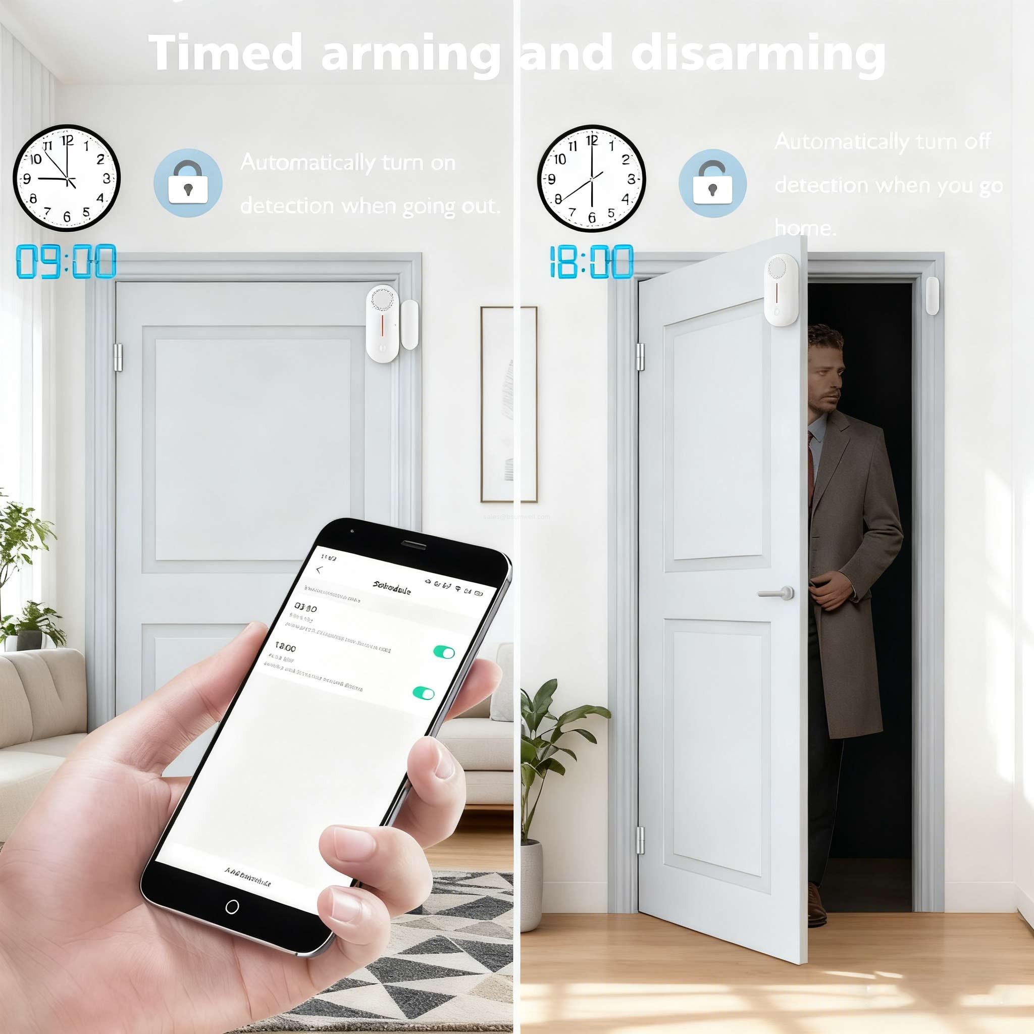 WiFi BLE Home Security Sensor