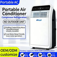 Portable Air Conditioner No Drilling Apartment AC Unit High Efficiency Mobile Cooling for European Tenants Historical Buildings