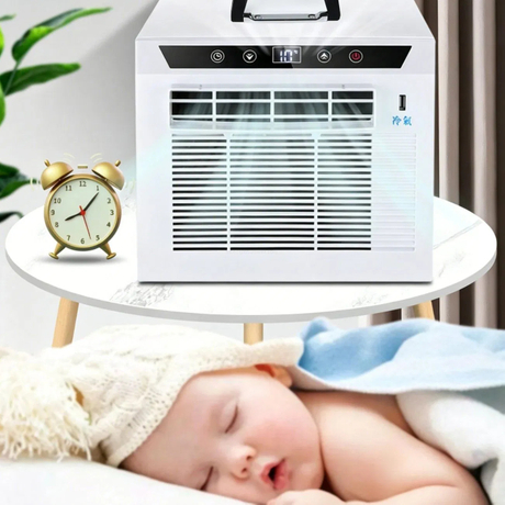 Portable Split Air Conditioner No Installation Mobile AC Unit for European Rental Apartments Historical Buildings High Efficiency Cooling