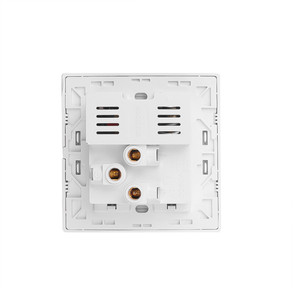  Universal Smart Wall Socket Tuya Smart WIFI Panel With 2 USB Port Plug Charger Switch Power Outlet 