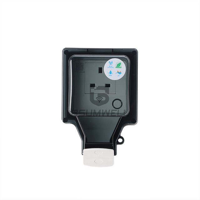 Tuya IP66 Waterproof Wifi Smart Power Socket, Timer Outdoor DE/EU/US/FR/IL/UK Plugs APP/Vocie Remote Control Works With Alexa