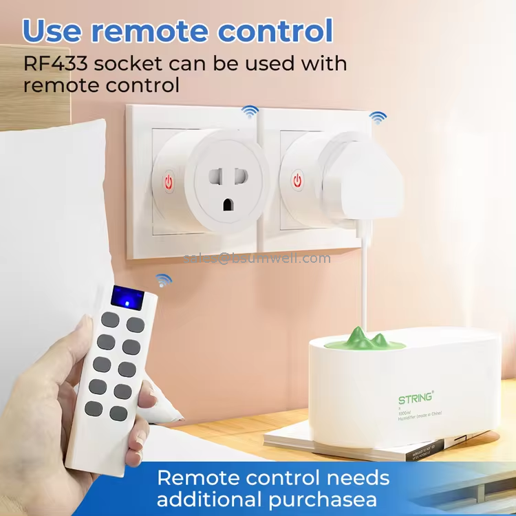 Hot-sell 240V UK Smart WiFi Socket WiFi Smart Switch Plug