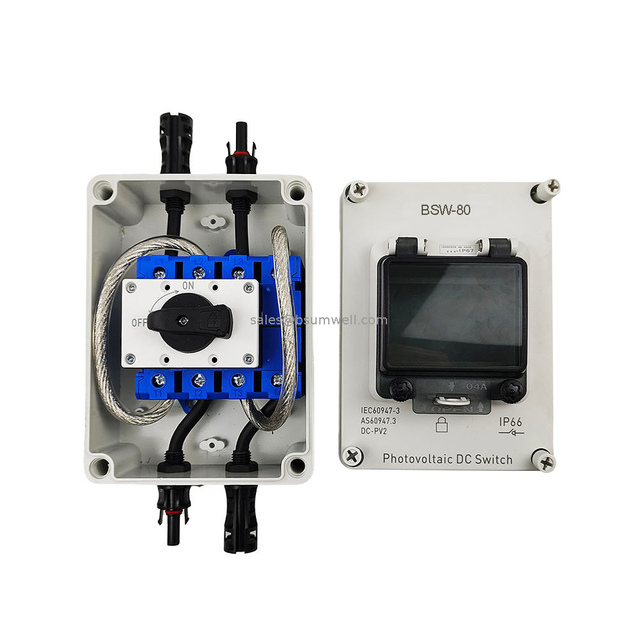Changeover Multi Positions 5-160A Universal Electric Battery Car Dual Power DIY Rotary Cam Switch Electrical Dc Isolator Switch Junction Box