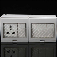 Ip55 Outdoor Waterproof 4 Gang Switch 1 Gang Socket Ingelec Socket And Switch Electrical Switches