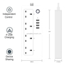 UK Smart Extension 4 Socket 4 USB Hub WiFi Tuya Smart Power Strip