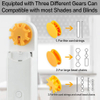 Alexa Google Zigbee Tuya Smart Motorized Roller Blinds