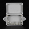 ABS 83*58*33mm Electric IP67 Transparent Cover Clear Lid Box Waterproof Plastic Junction Box with Ear