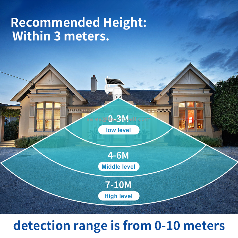 Tuya Smart Low Power 4MP 4G Solar Powered Battery Pan Tilt Outdoor Wireless Solar Power home Security CCTV Camera