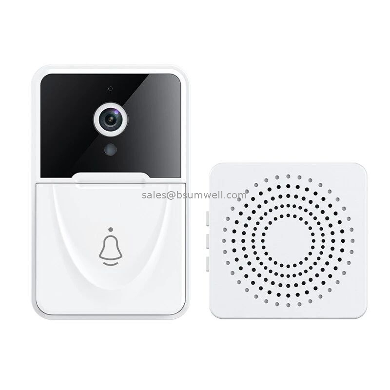 Tuya Smart Life HD Mini Doorbell Camera Two Way Audio WIFI Wireless Door Bell Camera With Chime