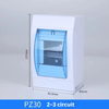 2-12 Circuits Universal Plastic Power Distribution Box for Indoor/Outdoor Use with Waterproof Design