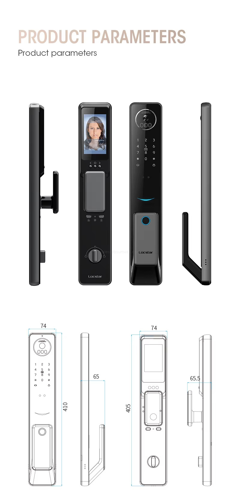PRODUCT PARAMETERS Product parameters