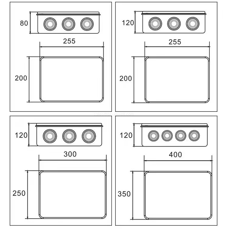 plastic junction box plastic junction box