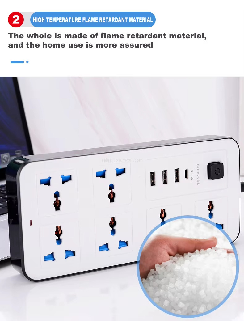 2 HIGH TEMPERATURE FLAME RETARDANT MATERIAL The whole is made of flame retardant materialand the home use is more assured