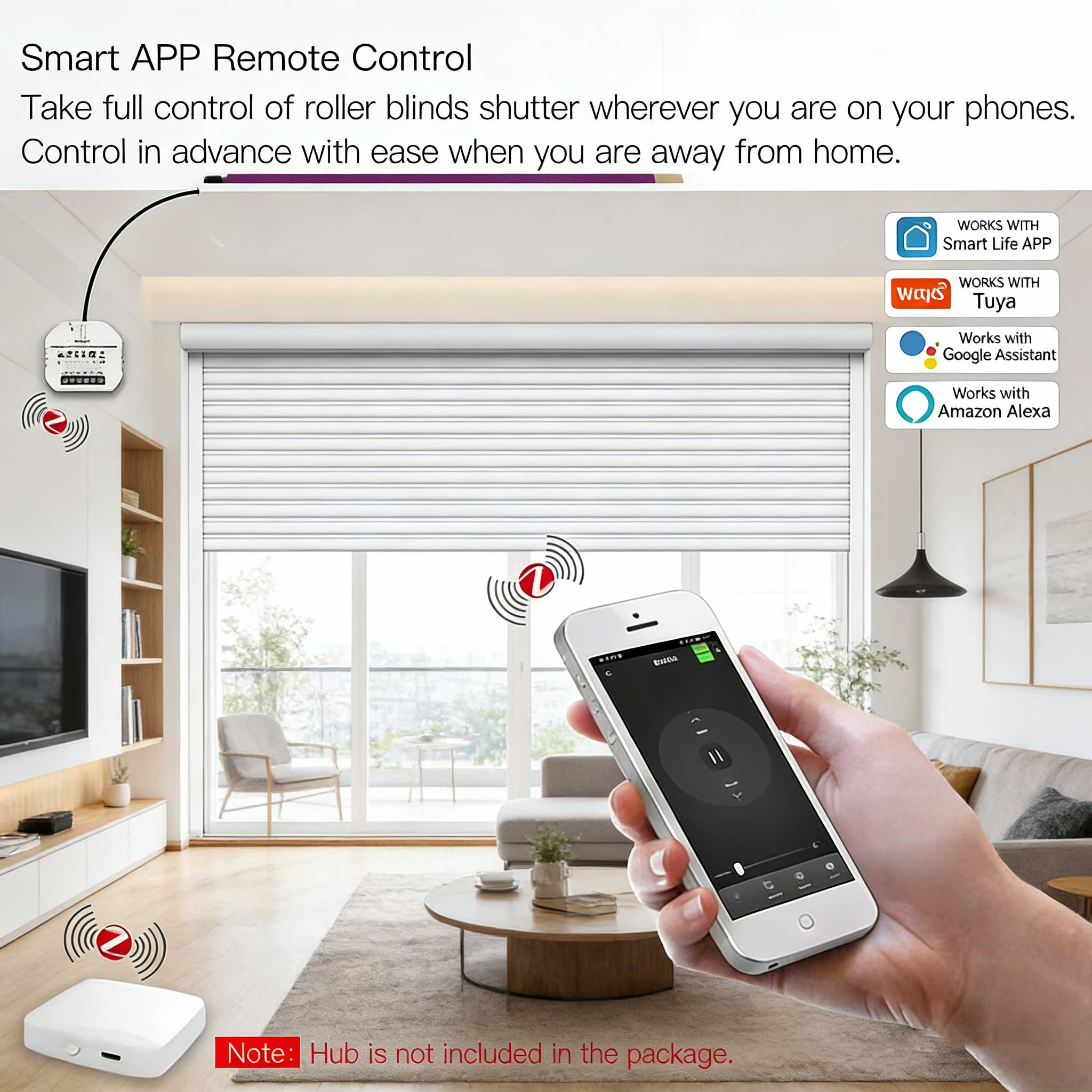 1PC MOQ AC Motor Curtain Smart Module