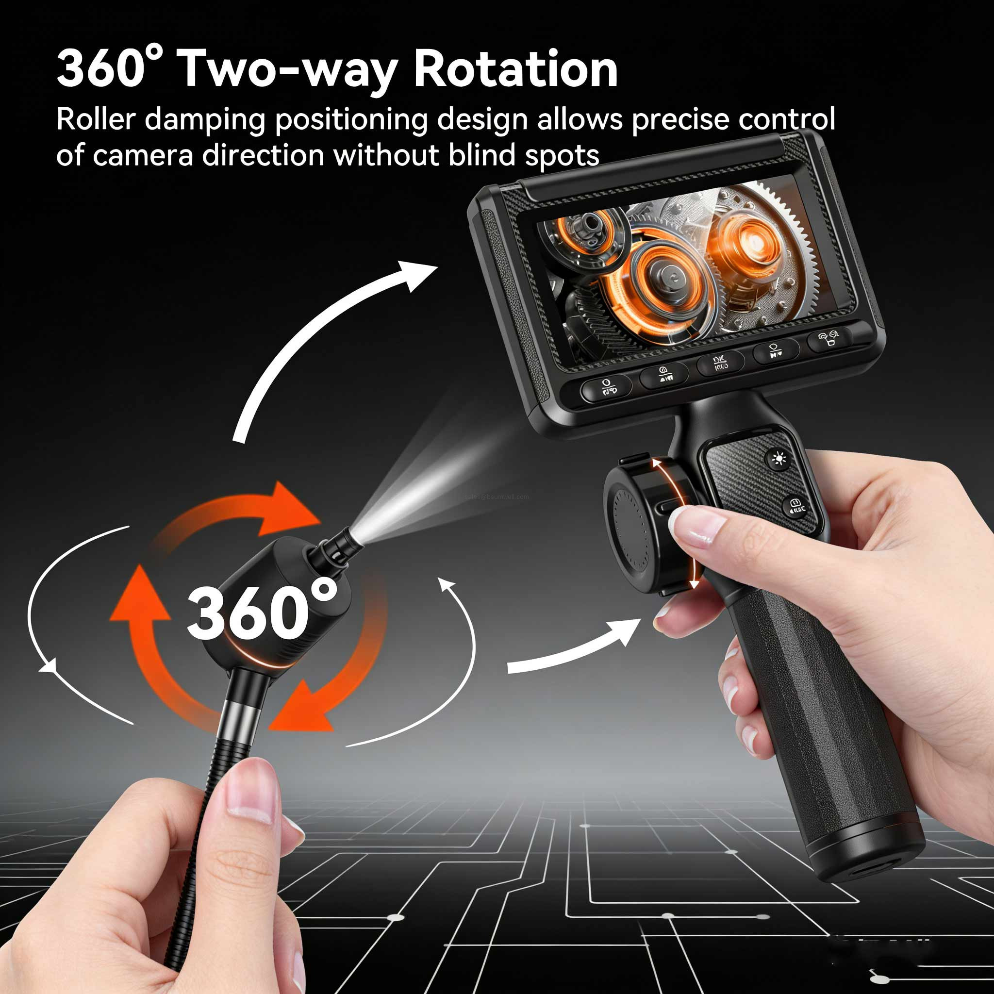 - portable mechanical endoscope