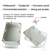 Various Sizes Waterproof IP68 ABS Plastic Junction Box Explosion Proof Underground Electrical Cable Seal Enclosure