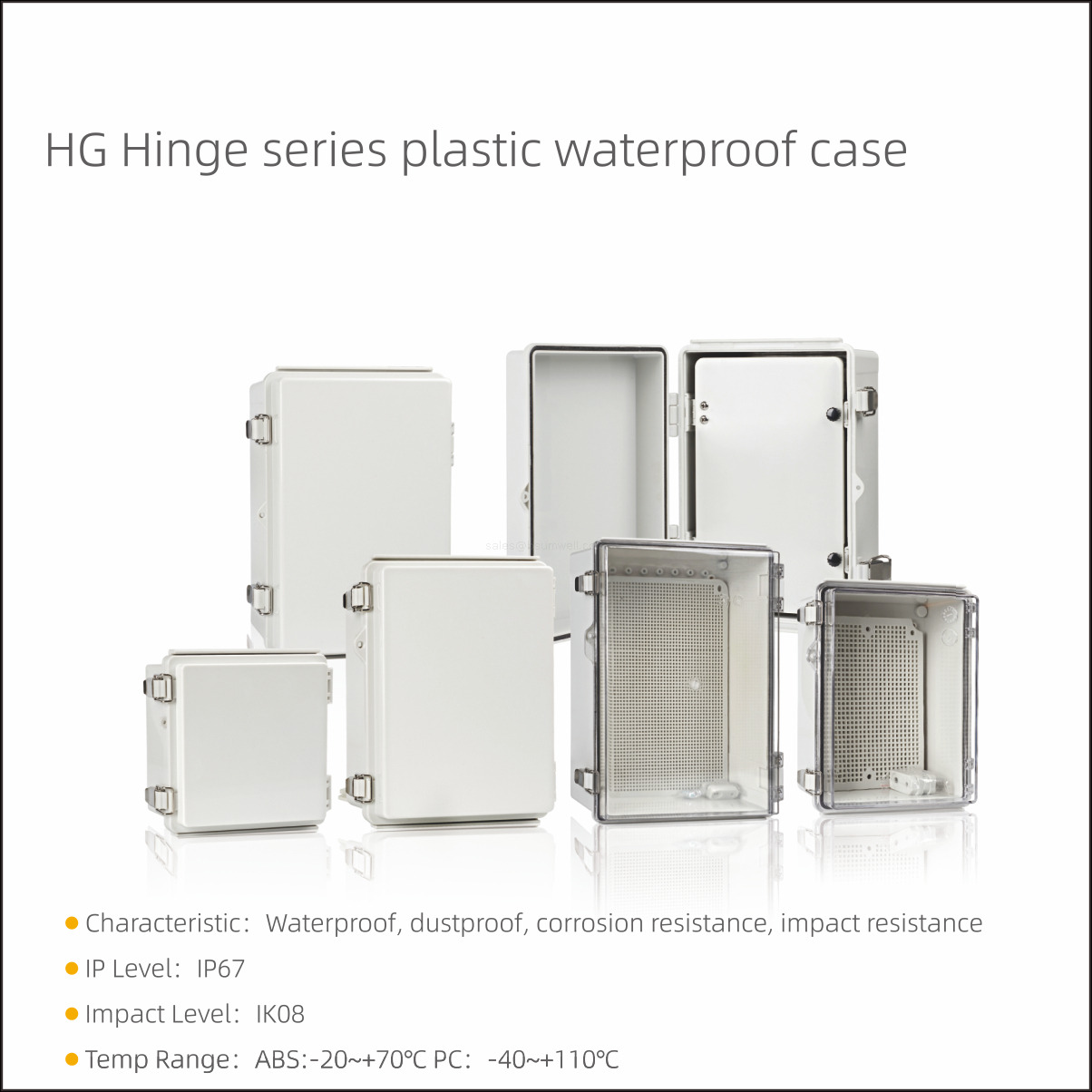 IP67 Waterproof ABS Junction Box Outdoor Electrical Project Enclosure Dustproof Terminal Connection Case