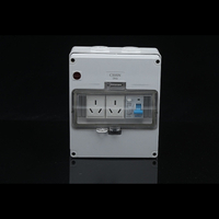 flame retardant PC double pole box