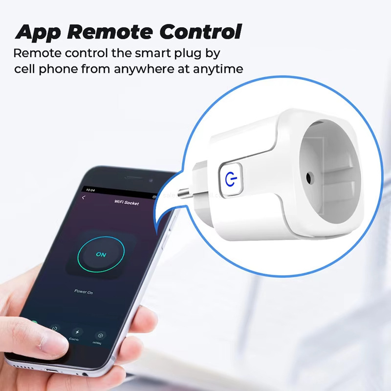 App Remote Control Remote control the smart plug by cell phone from anywhere at anytime