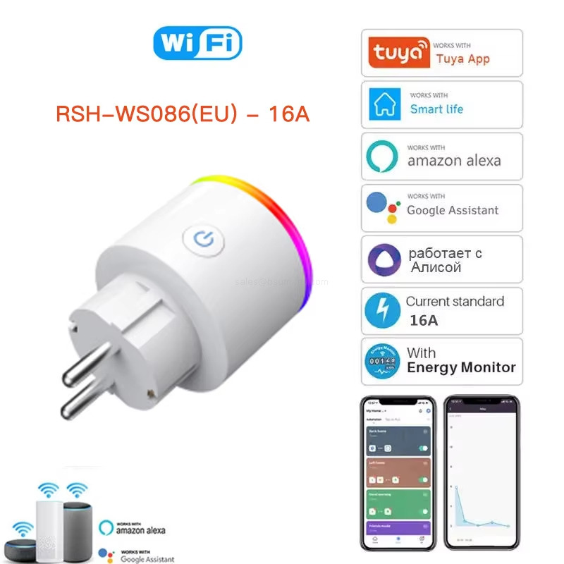 WORKS WITH Google Assistant