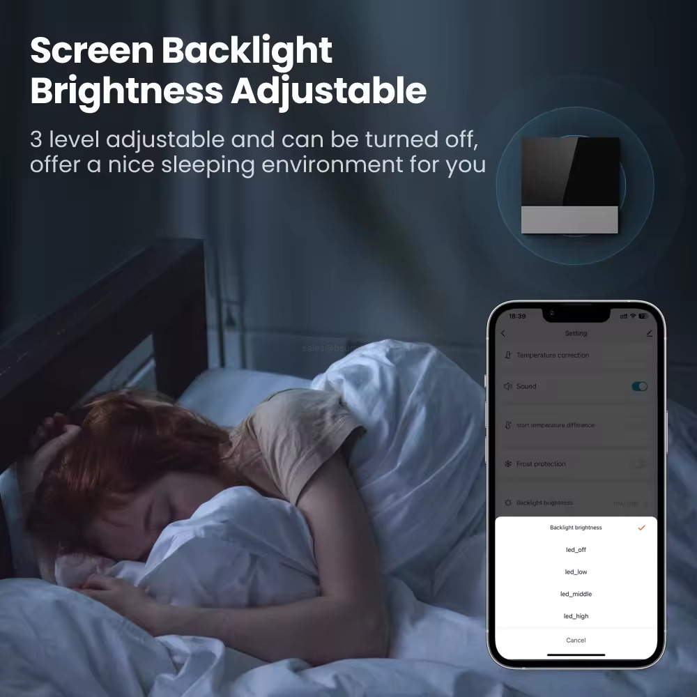 Screen Backlight Brightness Adjustable