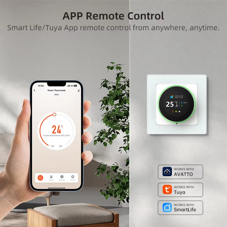 APP Remote Control--Smart life Tuya app remote control from anywhere, anytime.