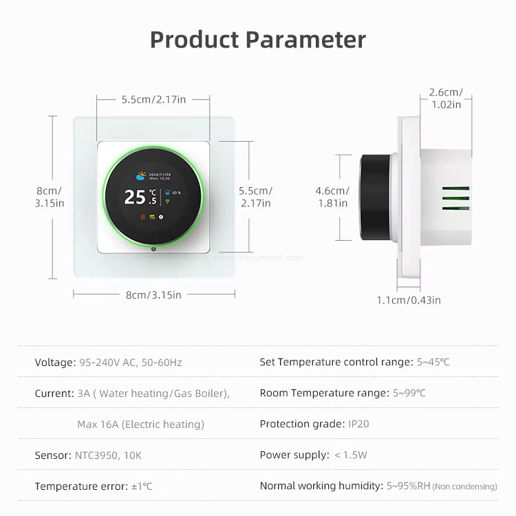 Product Parameter