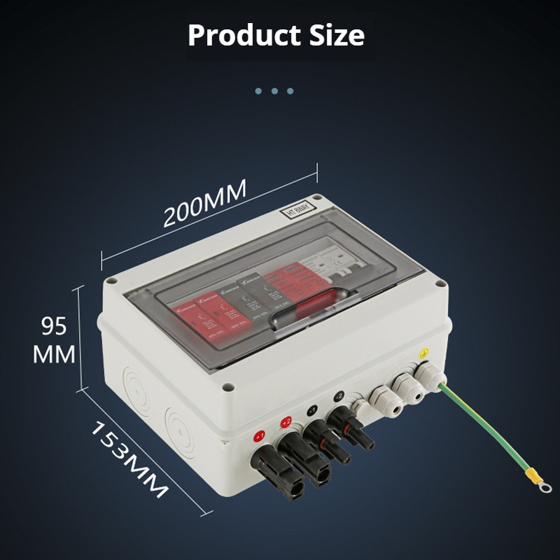 1000V DC solar combiner box