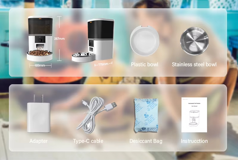 Wifi Animal Quantitive Feeder Smart Pet Feeder smart Pet Feeder