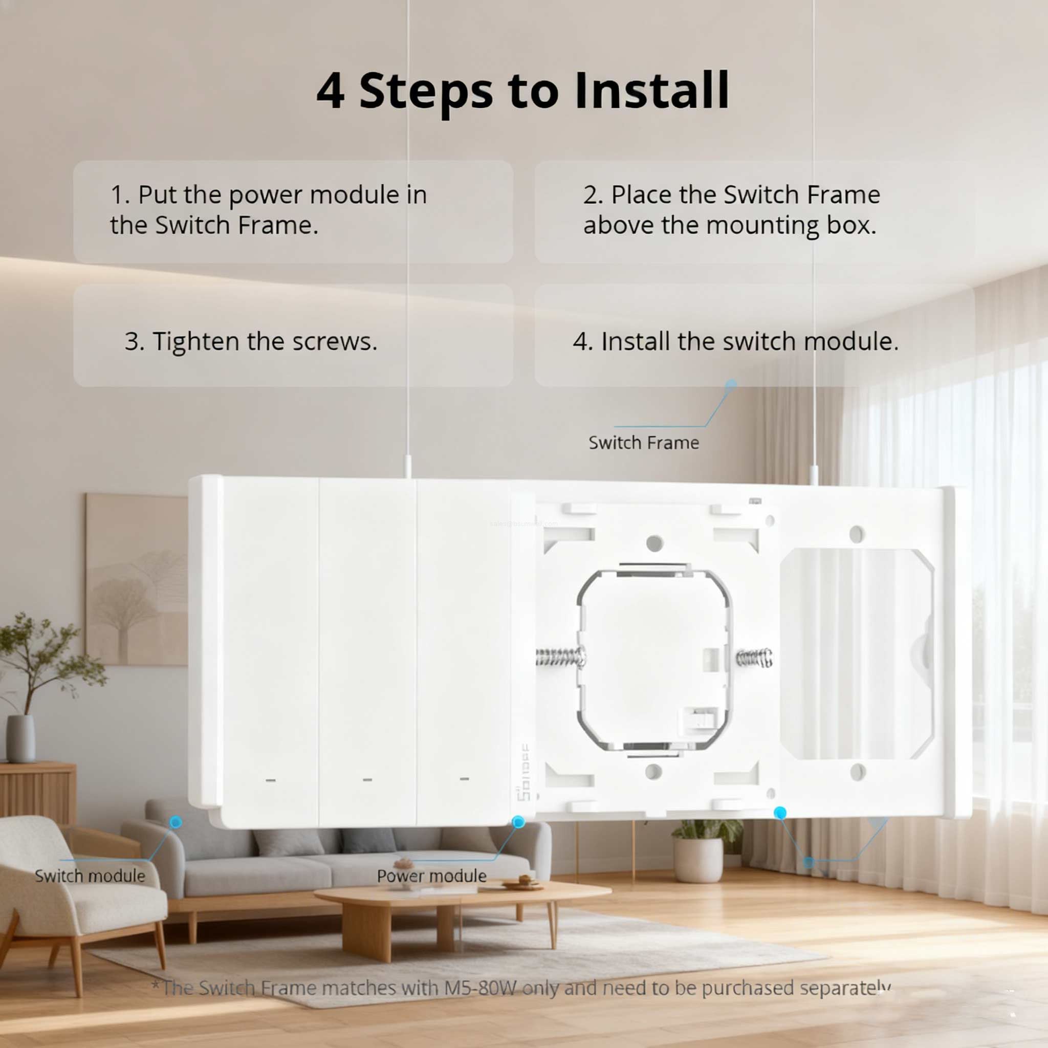 86 Type Matter Smart Wall Switch