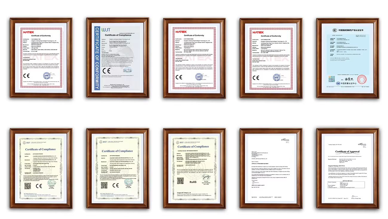 Certifications