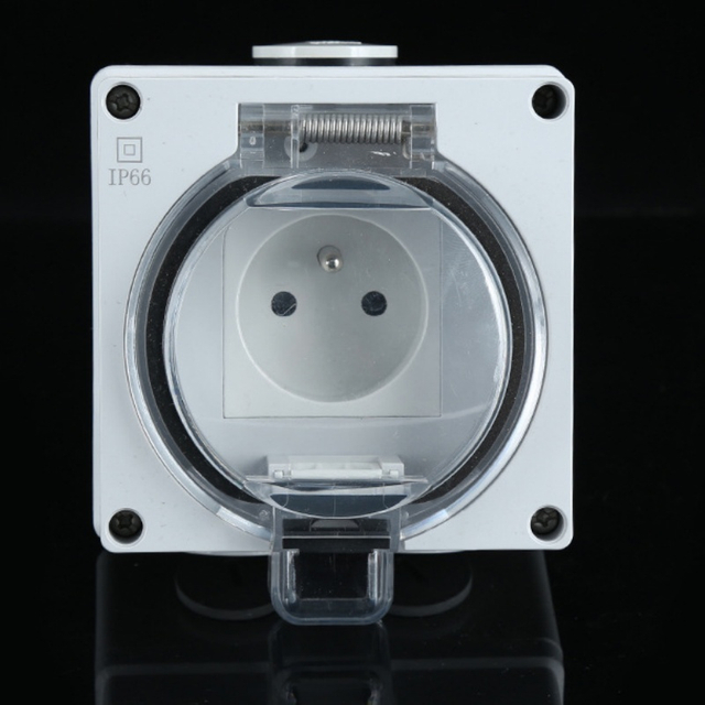 IP66 French outdoor socket