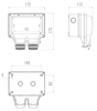 Indoor Outdoor Waterproof Socket